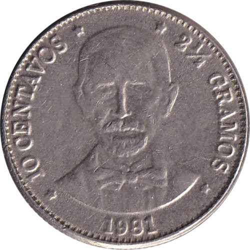 10 centavos - Dominican Republic