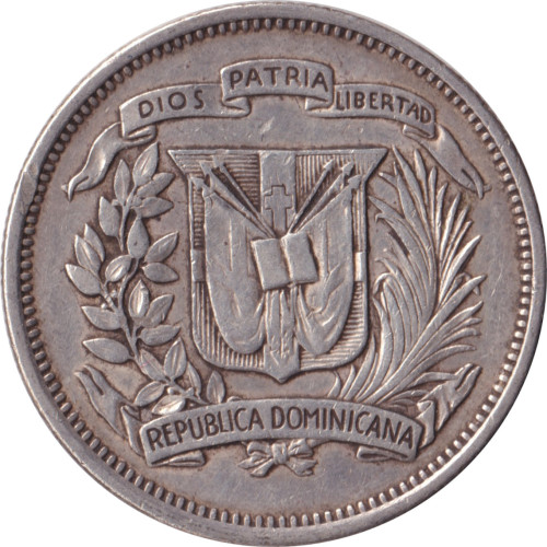 25 centavos - République Dominicaine