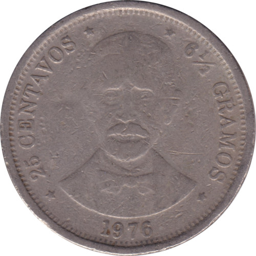 25 centavos - République Dominicaine