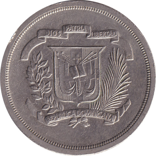 25 centavos - Dominican Republic