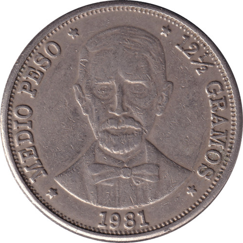 1/2 peso - Dominican Republic