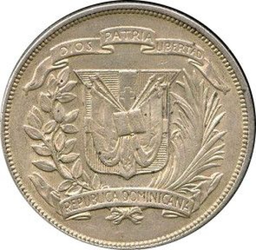 1 peso - République Dominicaine