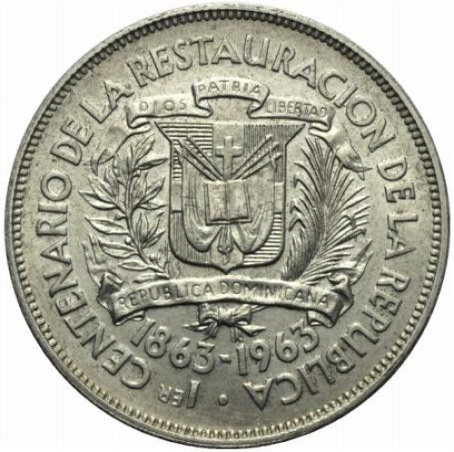 1 peso - République Dominicaine