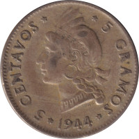 5 centavos - République Dominicaine