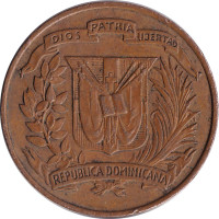 1 centavo - République Dominicaine