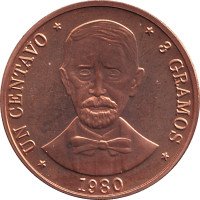 1 centavo - République Dominicaine