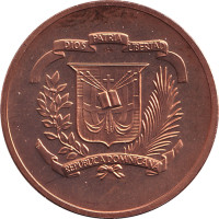 1 centavo - République Dominicaine