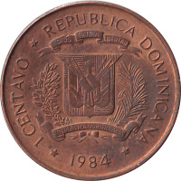 1 centavo - République Dominicaine