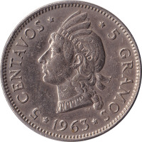 5 centavos - République Dominicaine