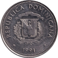 25 centavos - République Dominicaine