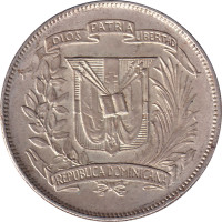 1/2 peso - République Dominicaine