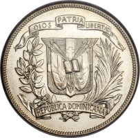 1 peso - République Dominicaine