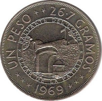 1 peso - République Dominicaine