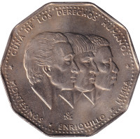 1 peso - République Dominicaine