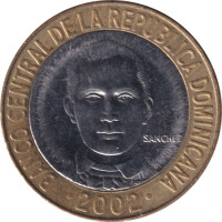 5 pesos - République Dominicaine