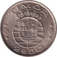 2 1/2 escudos - East Timor