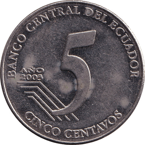 5 centavos - Équateur