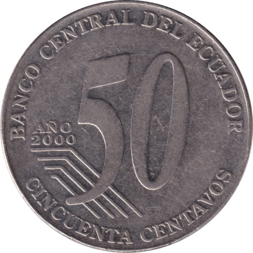 50 centavos - Équateur