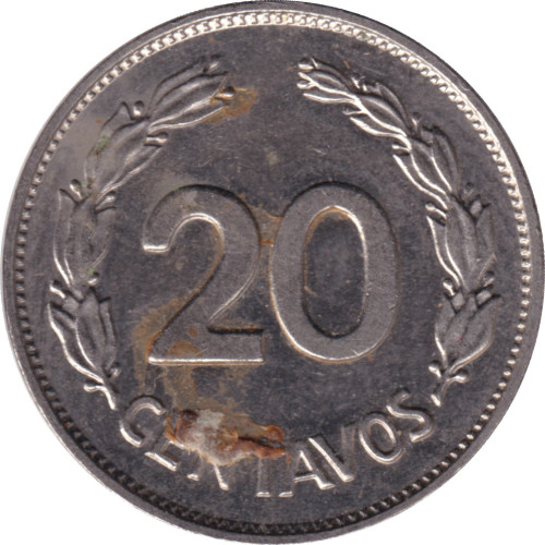 20 centavos - Ecuador
