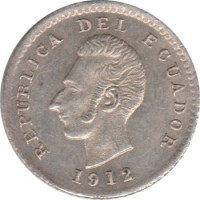 1/2 decimo - Ecuador