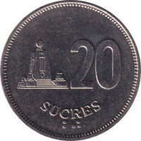 20 sucres - Ecuador