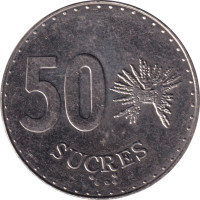 50 sucres - Ecuador