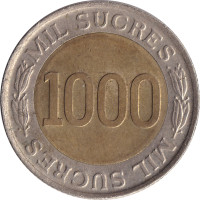 1000 sucres - Ecuador