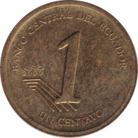 1 centavo - Équateur