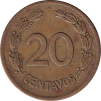 20 centavos - Équateur