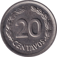 20 centavos - Ecuador