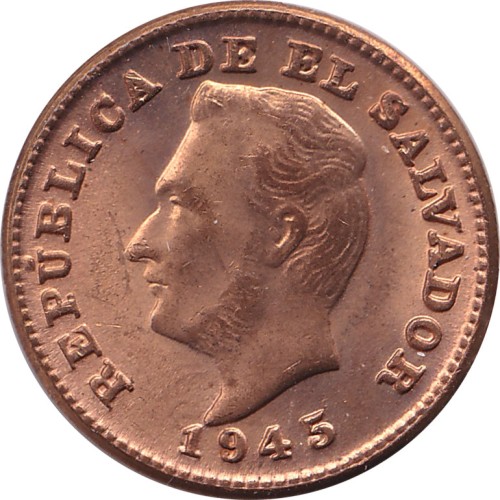 1 centavo - El Salvador