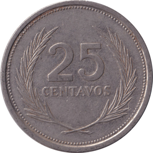 25 centavos - El Salvador