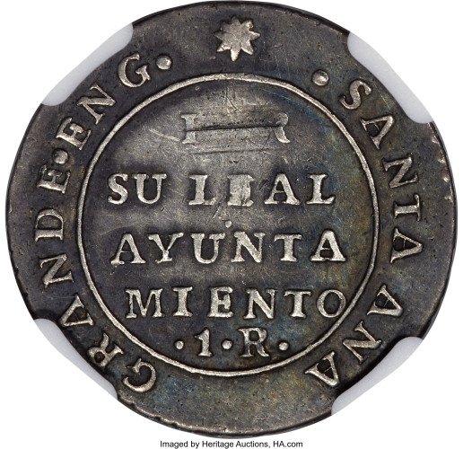 1 real - El Salvador