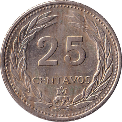 25 centavos - El Salvador