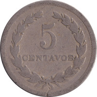 5 centavos - El Salvador