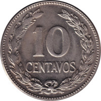 10 centavos - El Salvador