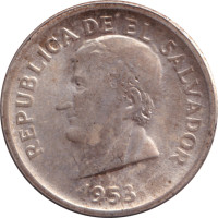 25 centavos - El Salvador