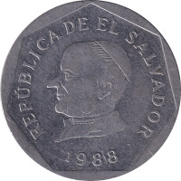 25 centavos - El Salvador