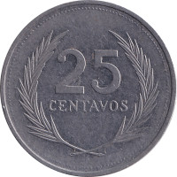 25 centavos - El Salvador