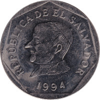 25 centavos - El Salvador