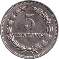 5 centavos - El Salvador