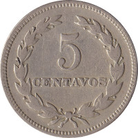 5 centavos - El Salvador