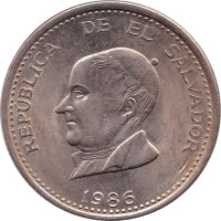 25 centavos - El Salvador