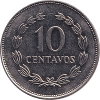 10 centavos - El Salvador