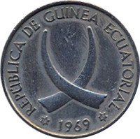 25 pesetas - Guinée Équatoriale