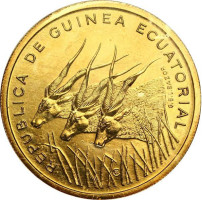 25 francos - Equatorial Guinea