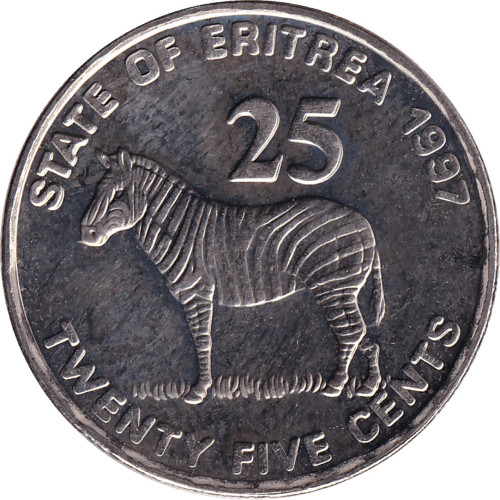 25 cents - Érythrée