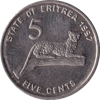 5 cents - Eritrea