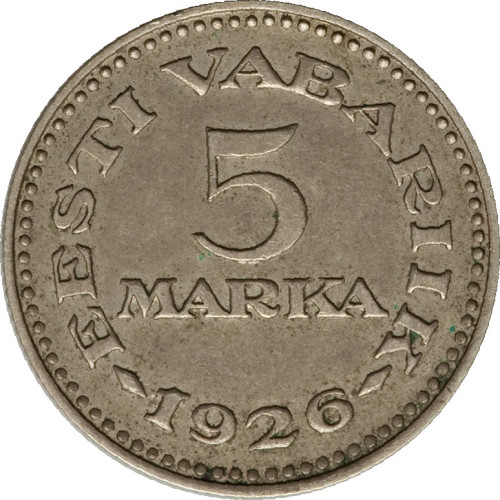 5 marka - Estonie