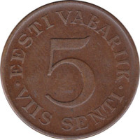 5 senti - Estonia